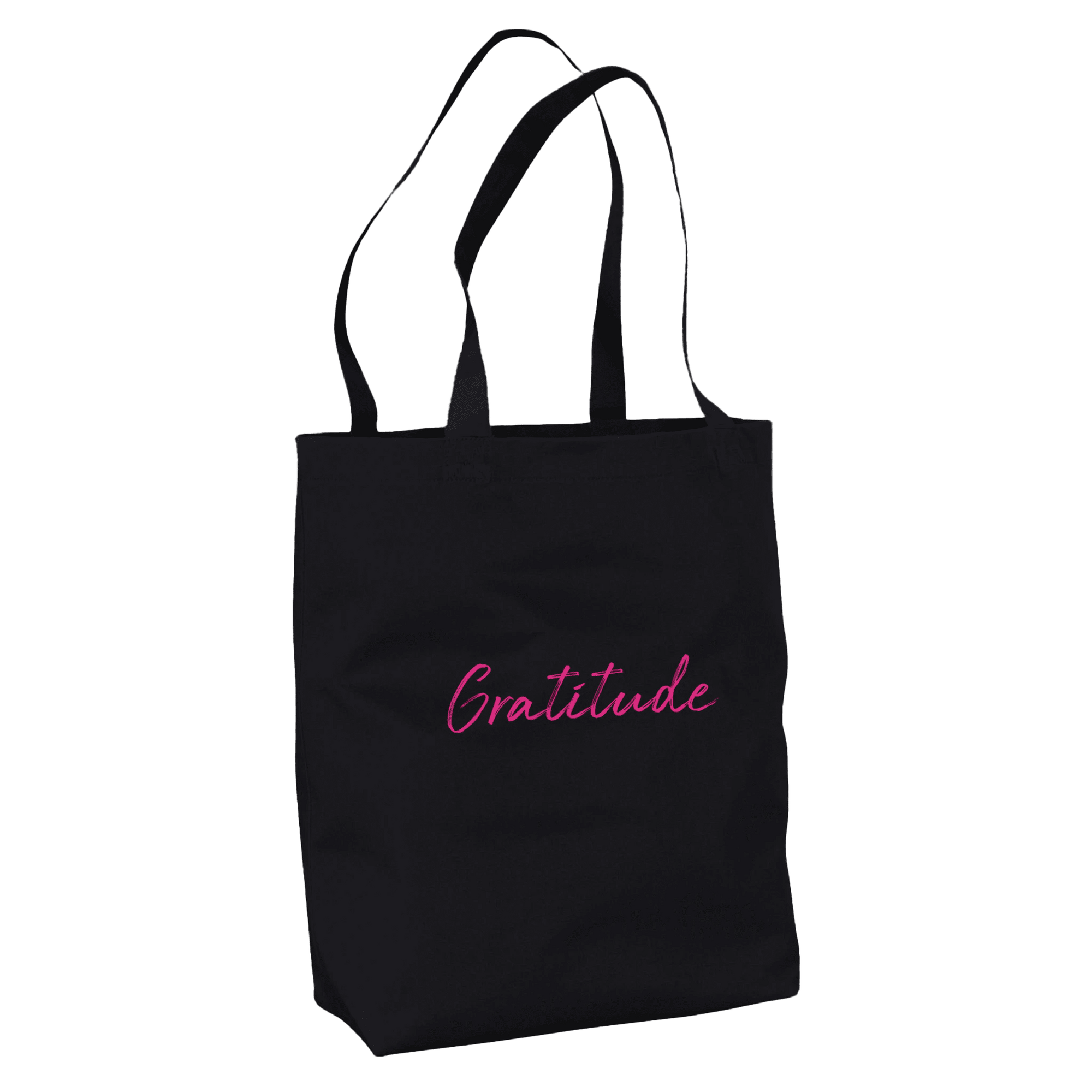 Gratitude - "Bubbles And Sky Sticks" Tote Bag Black 4