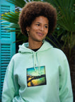 Harmonious - "Underwater Flight" Hoodie arctic blue XS 1