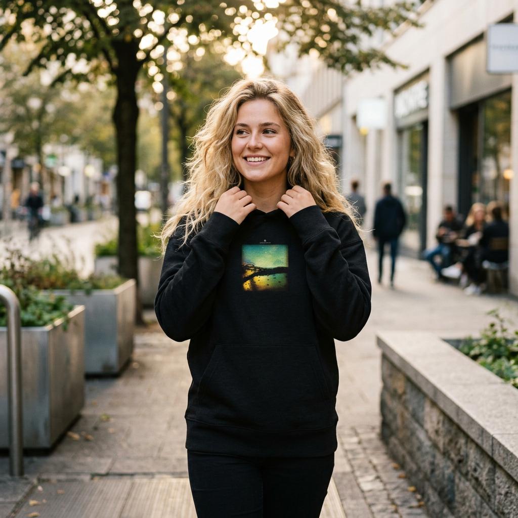 Harmonious  Hoodie «Underwater Flight » Hoodie XS 1