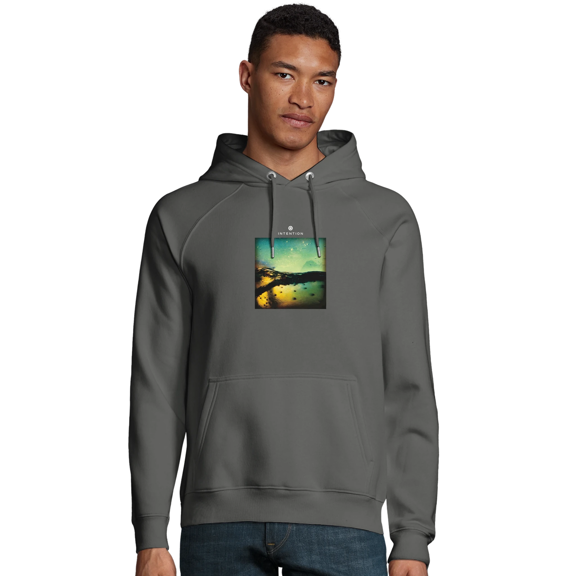 Harmonious - "Underwater Flight" Hoodie charcoal melange XS 21