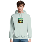Harmonious - "Underwater Flight" Hoodie creamy green XS 3