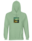Harmonious  Hoodie  «Underwater Flight »frozen green 49