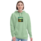 Harmonious - "Underwater Flight" Hoodie frozen green XS 5