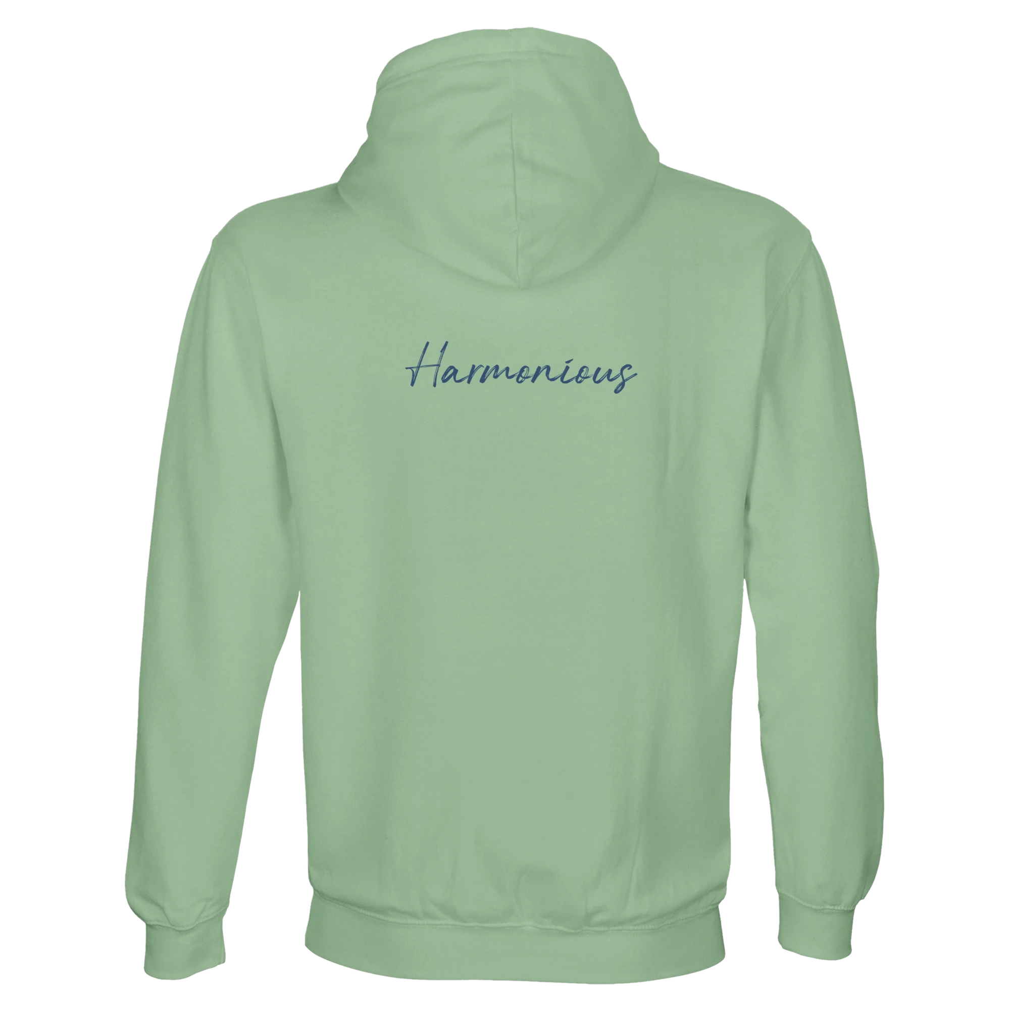 Harmonious  Hoodie  «Underwater Flight »frozen green 50
