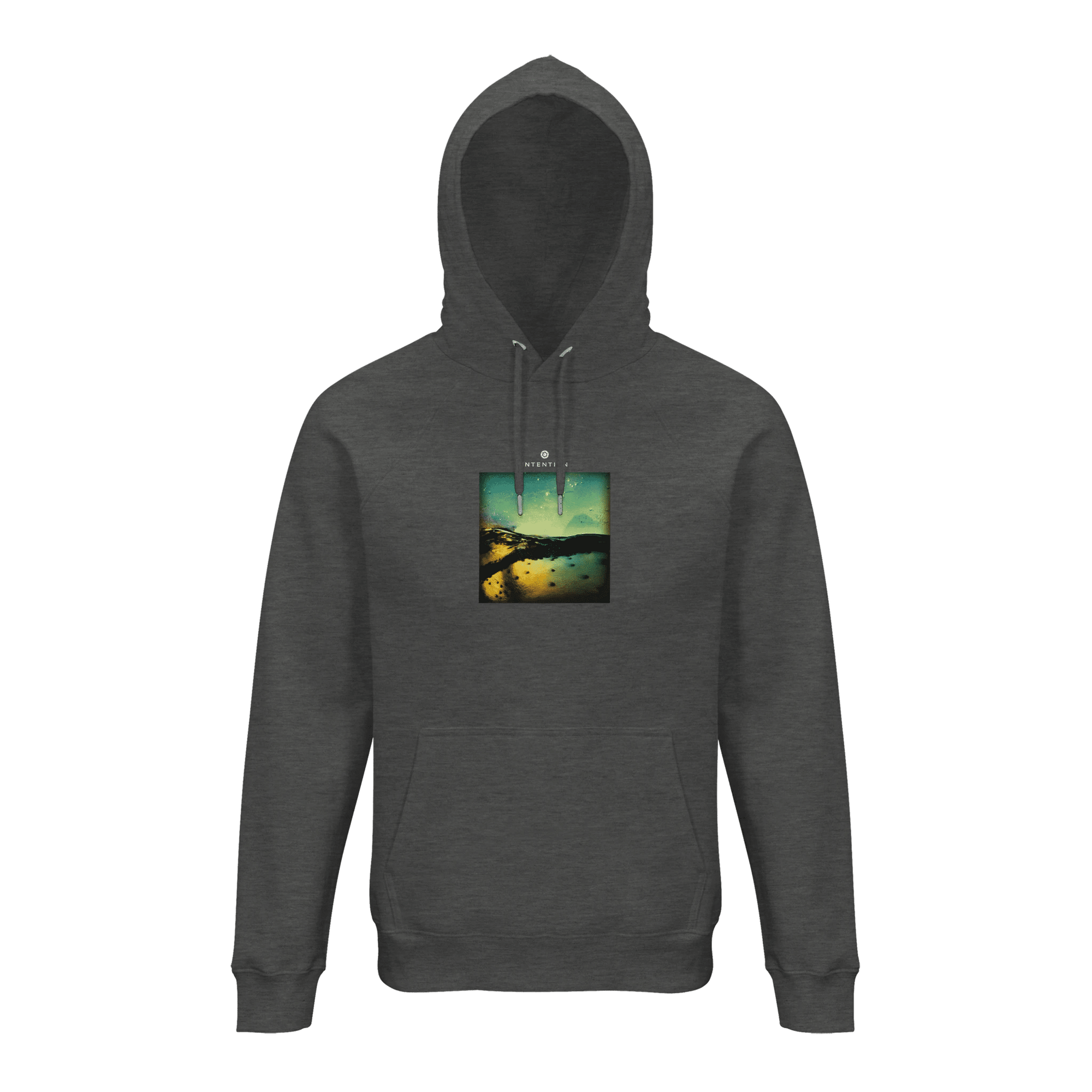 Harmonious - "Underwater Flight" Hoodie Grey Melange XS 29