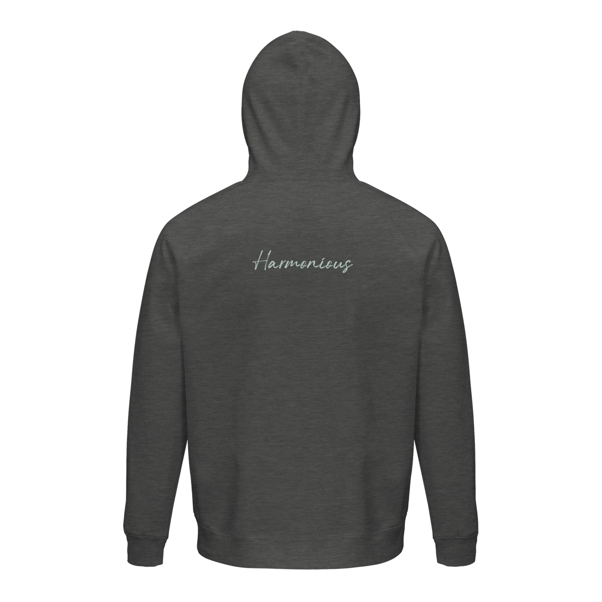 Harmonious - "Underwater Flight" Hoodie Grey Melange XS 30