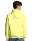Harmonious  Hoodie  «Underwater Flight »Light Yellow 7