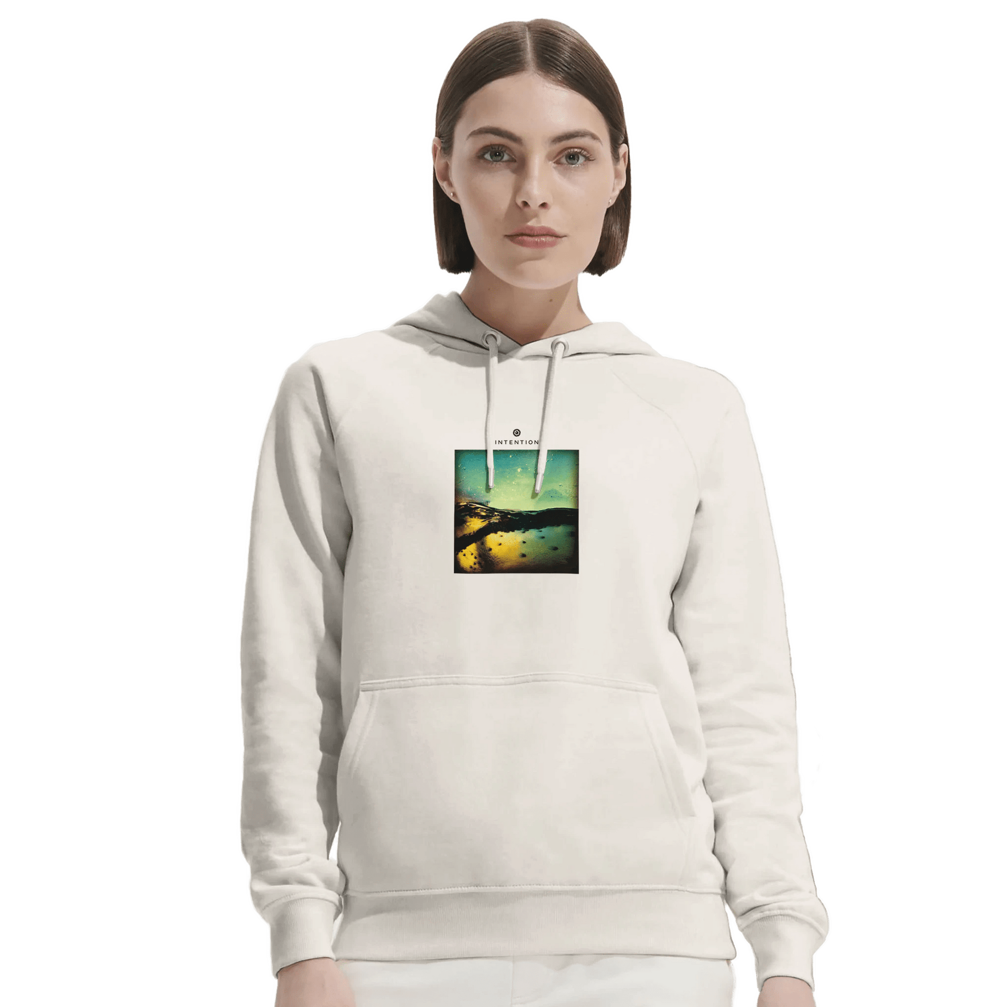 Harmonious - "Underwater Flight" Hoodie Off White XS 8