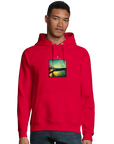 Harmonious - "Underwater Flight" Hoodie Red XS 46