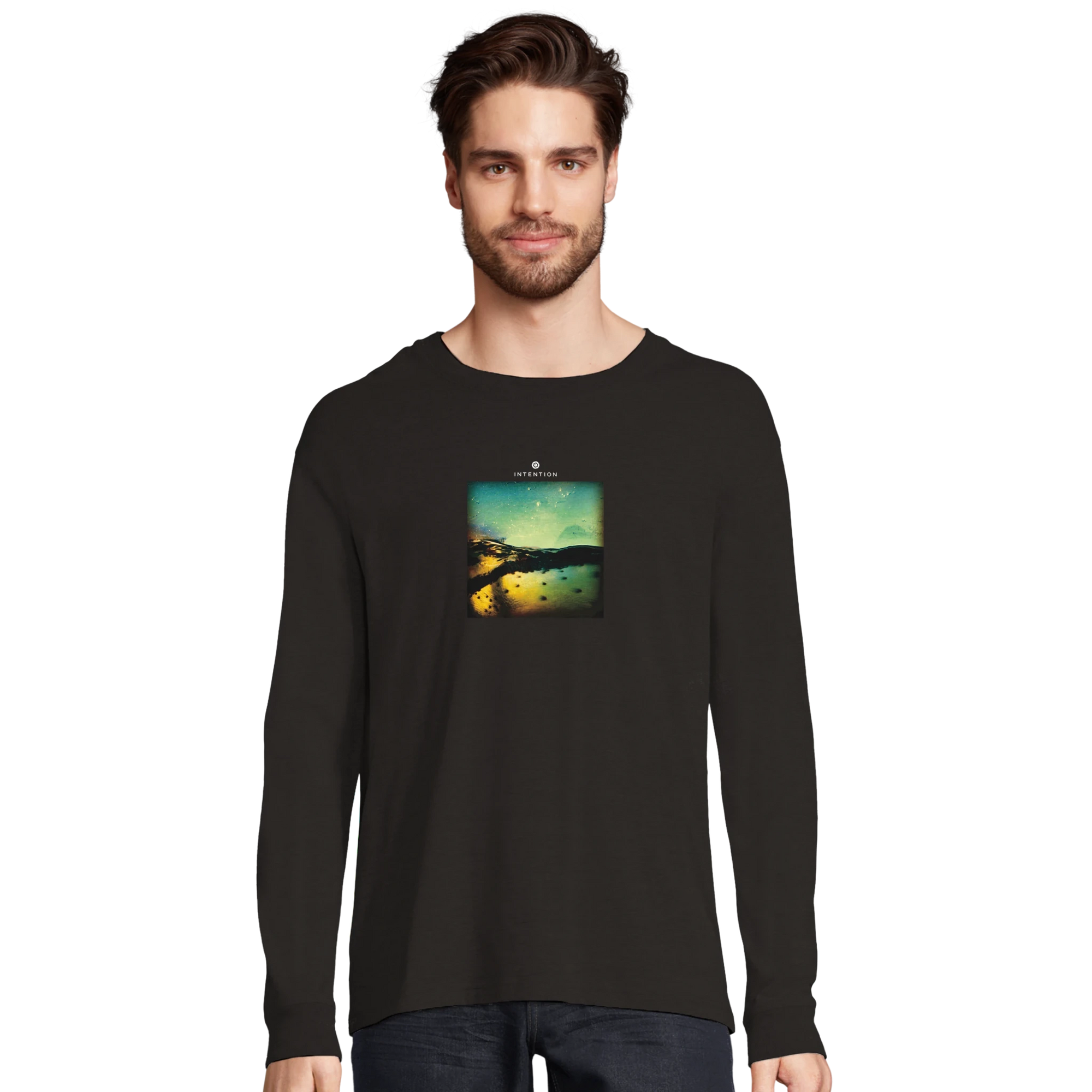 Harmonious - "Underwater Flight" Long sleeve Deep Black XS 10