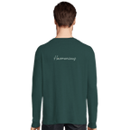 Harmonious - "Underwater Flight" Long sleeve green empire XS 7