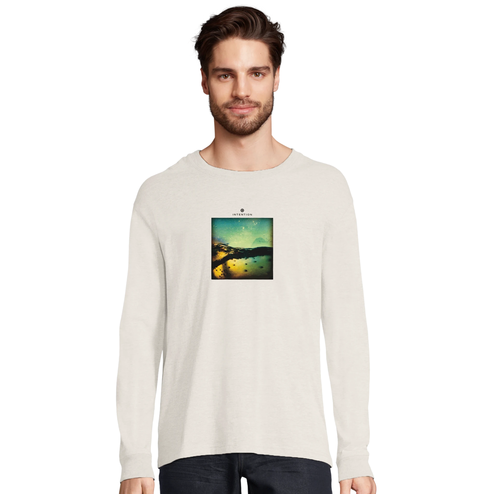 Harmonious - "Underwater Flight" Long sleeve Off White XS 22