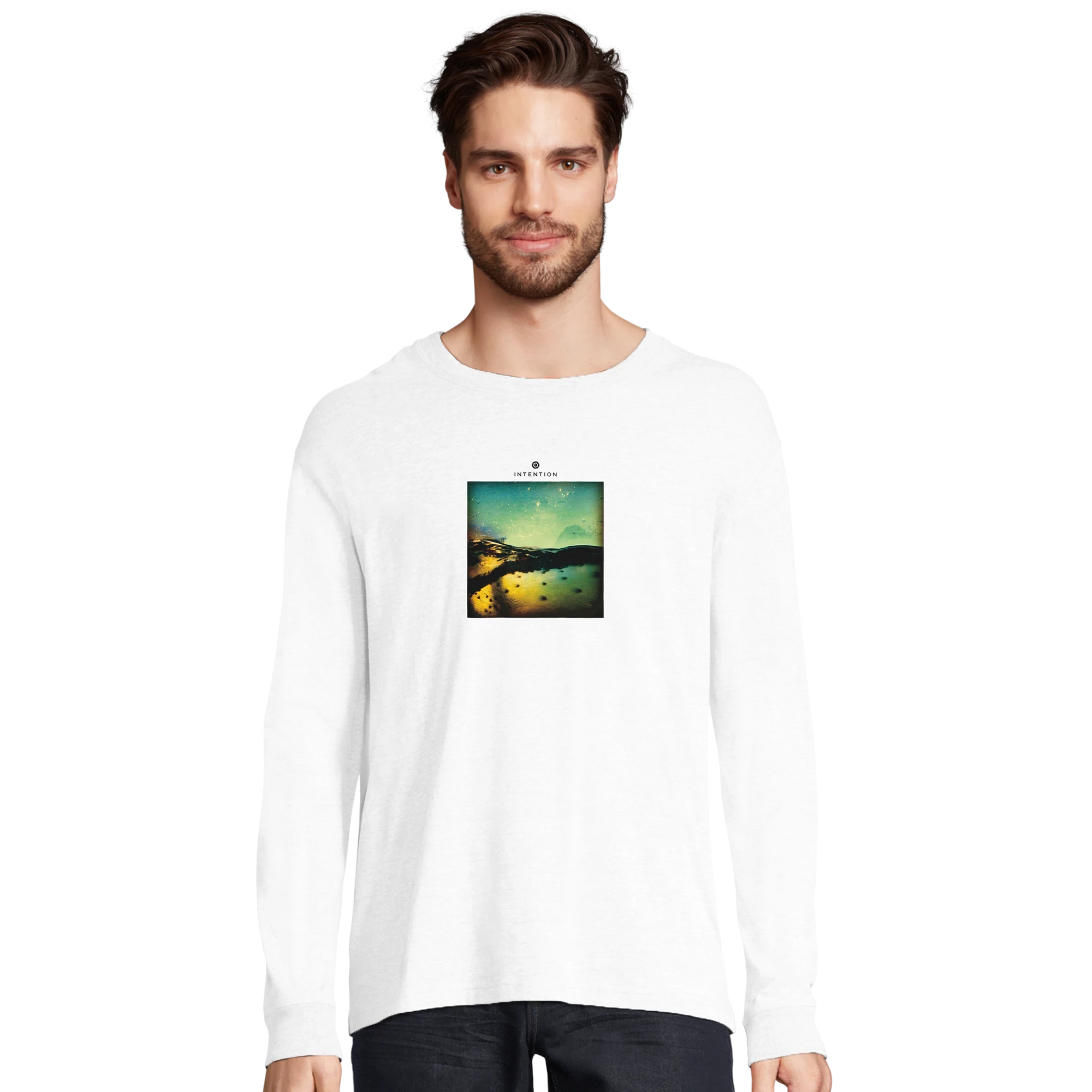 Harmonious - "Underwater Flight" Long sleeve White XS 18