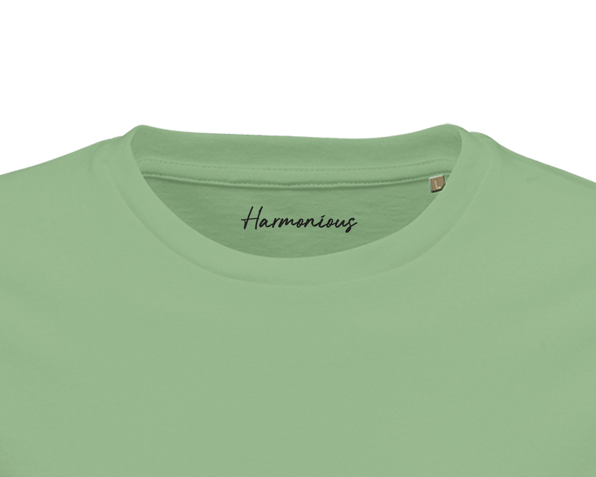 Harmonious - "Underwater Flight" T-shirt apple green 2