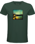 Harmonious - "Underwater Flight" T-shirt Bottle Green 1