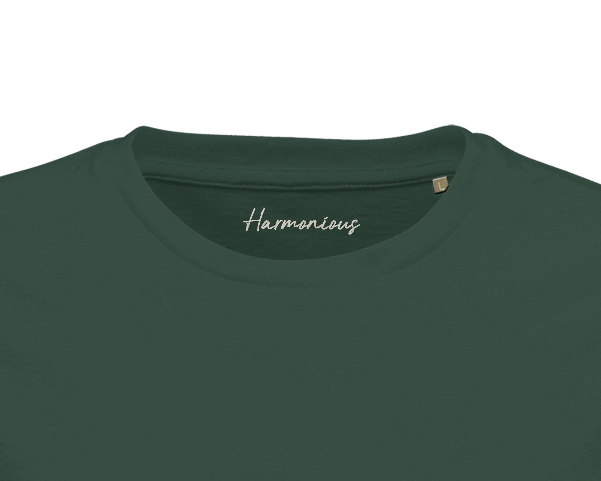 Harmonious - "Underwater Flight" T-shirt Bottle Green 2