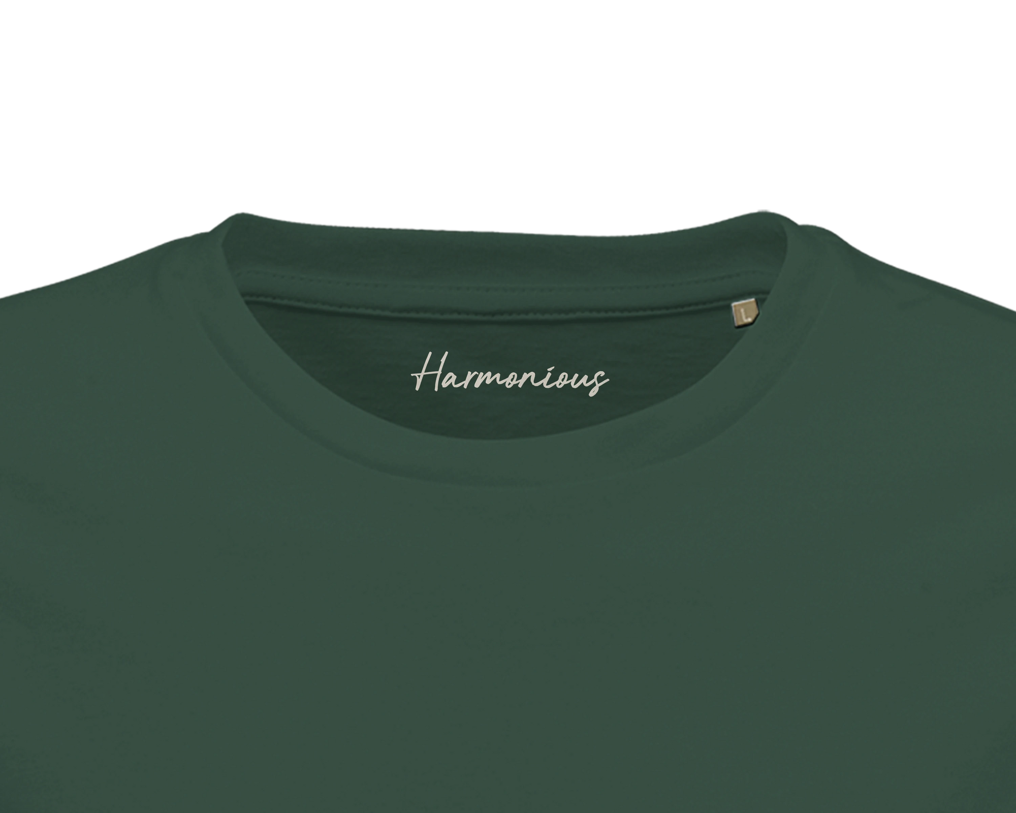 Harmonious - "Underwater Flight" T-shirt Bottle Green 2