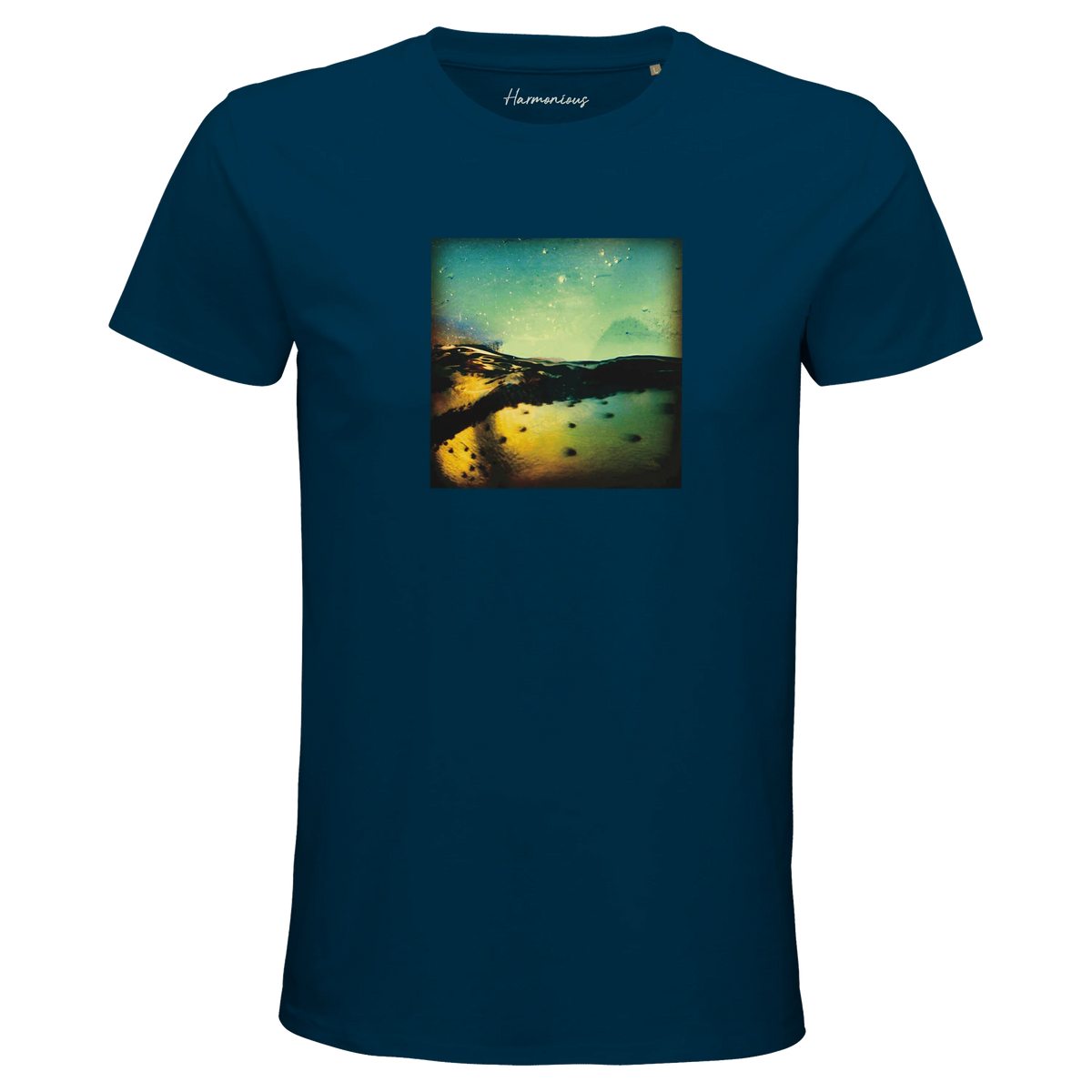Harmonious - "Underwater Flight" T-shirt denim 1