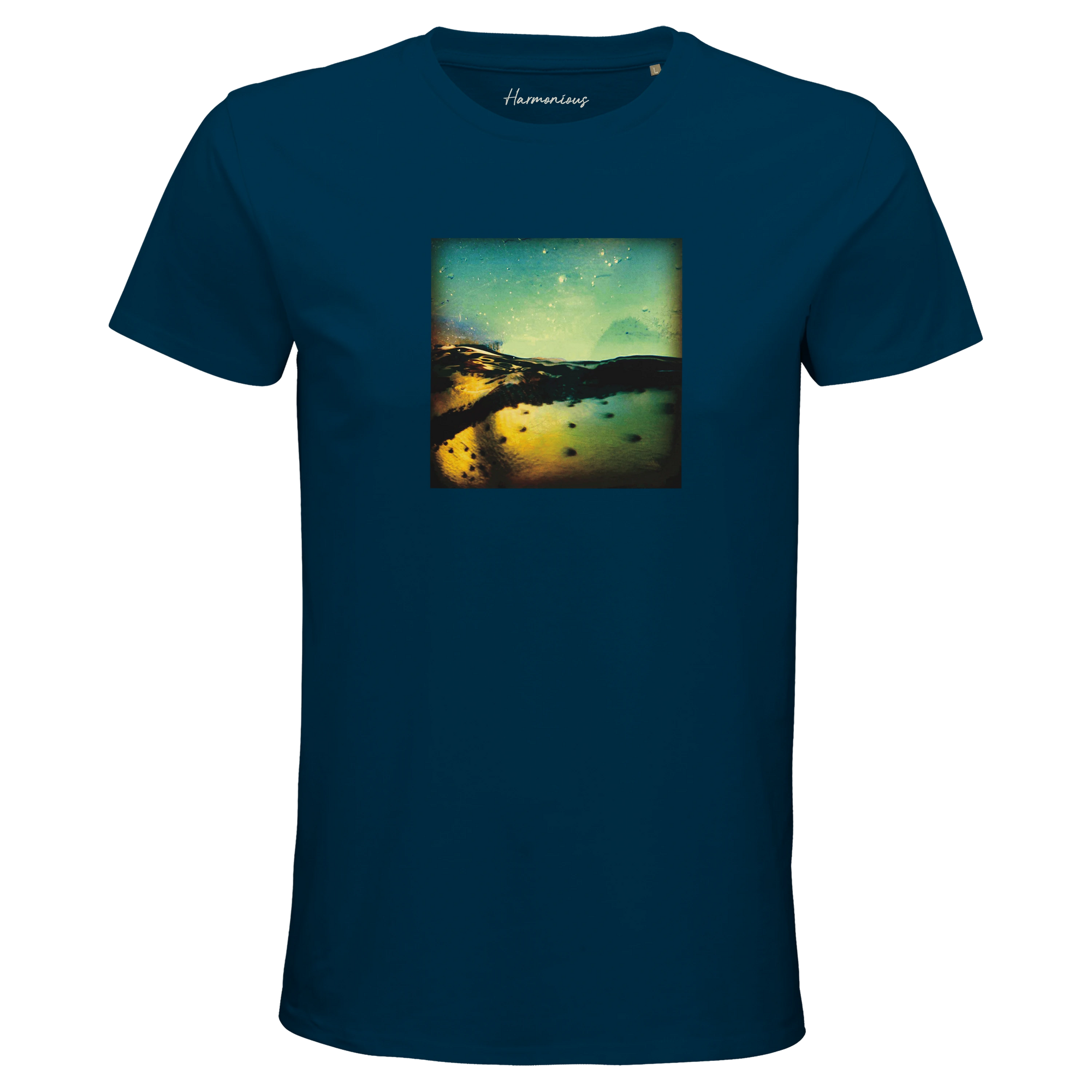Harmonious - "Underwater Flight" T-shirt denim 1