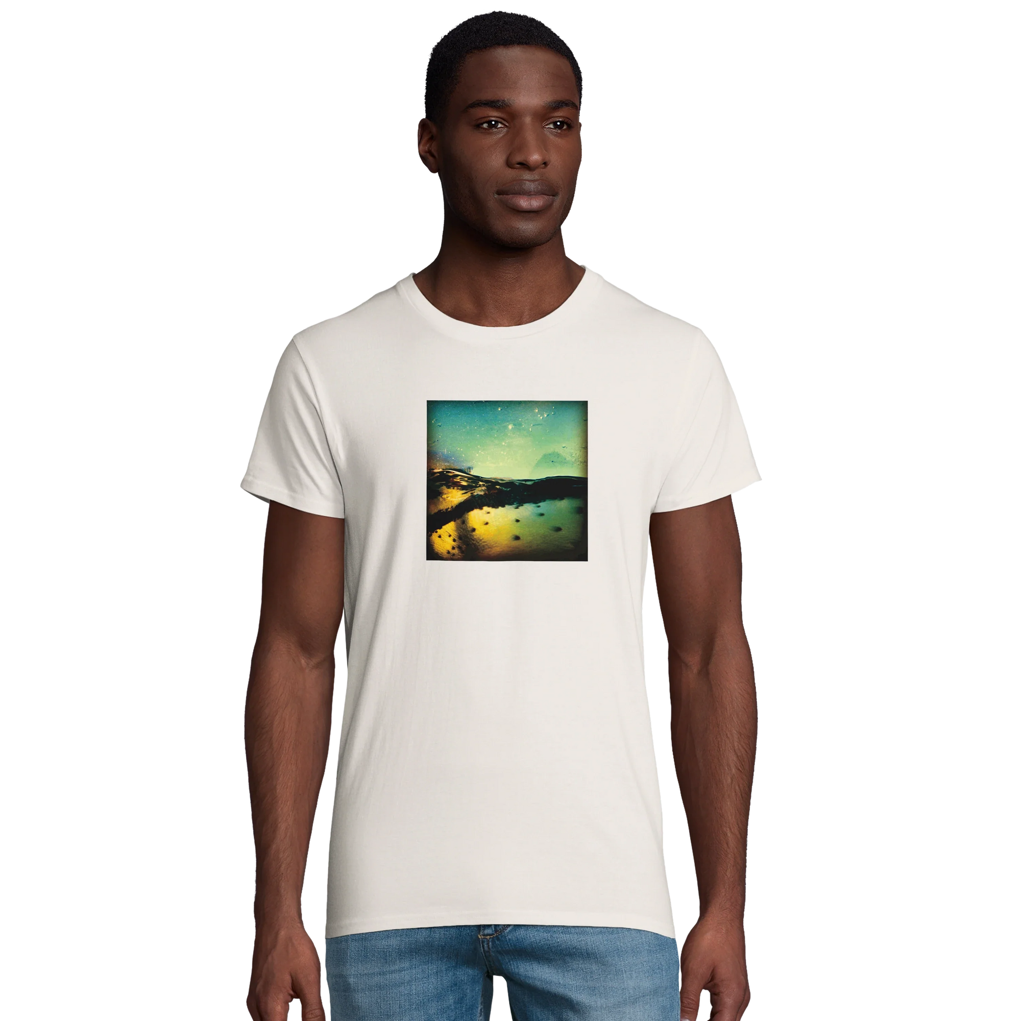 Harmonious - "Underwater Flight" T-shirt Off White 4