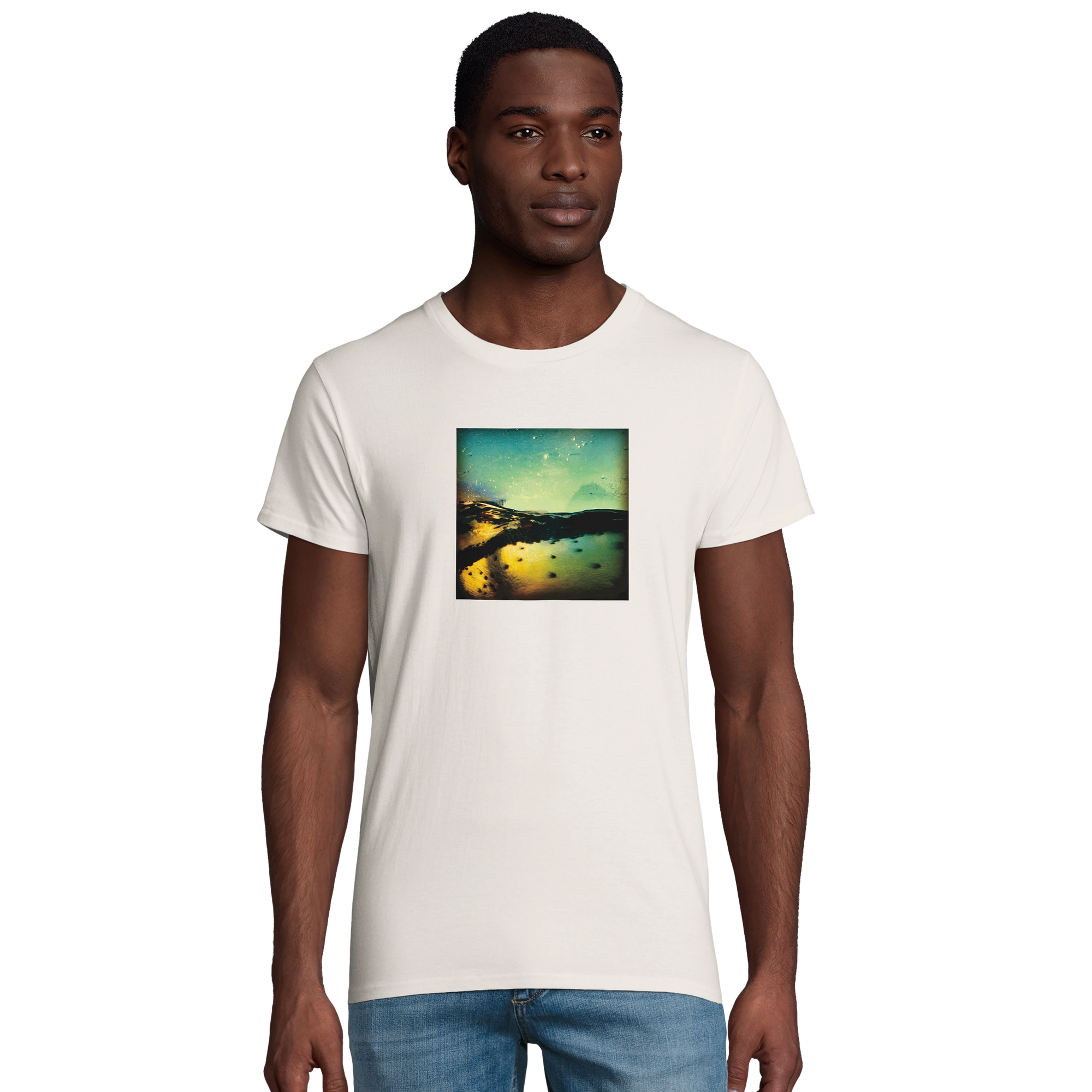 Harmonious - "Underwater Flight" T-shirt Off White 4