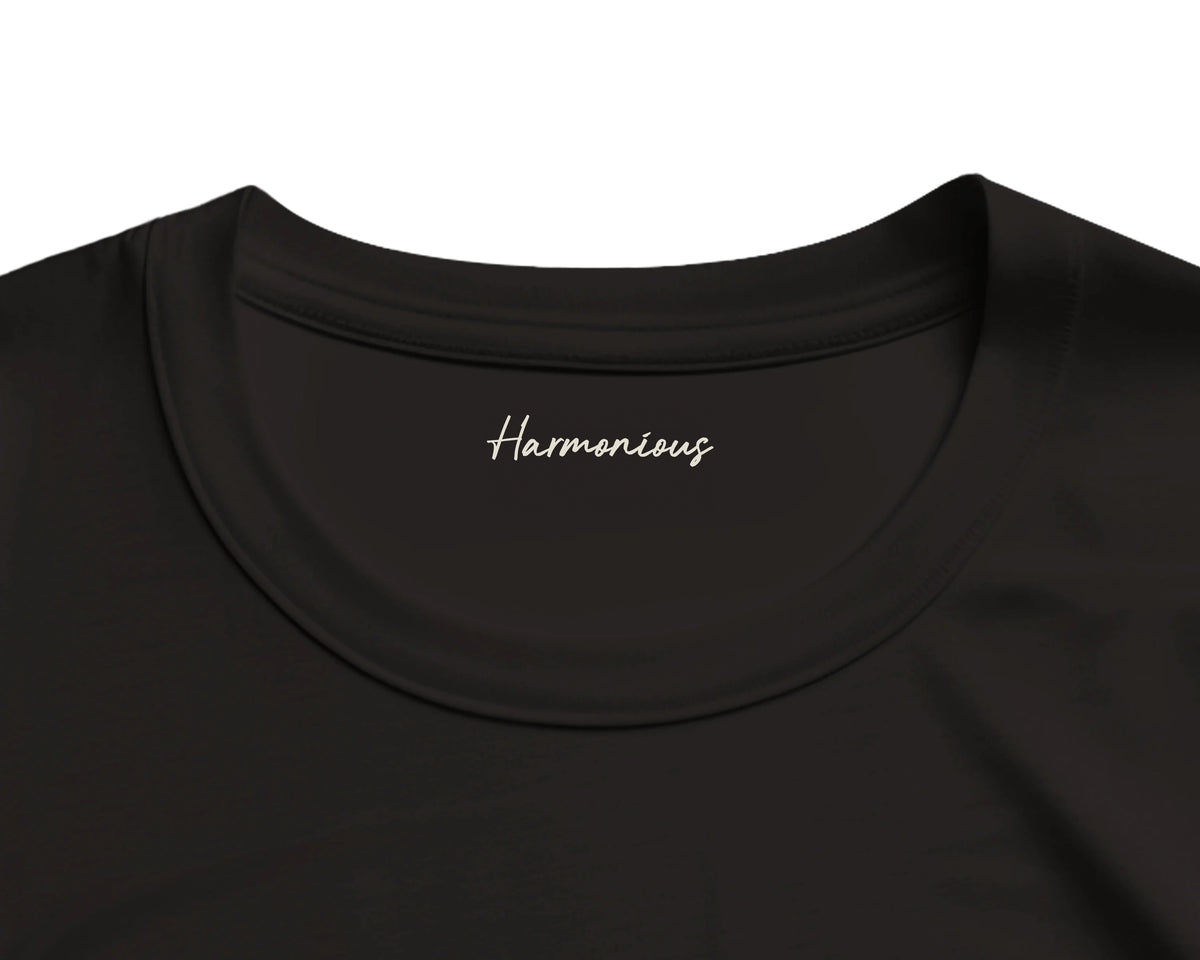 Harmonious - "Underwater Flight" T-shirt Deep Black 2