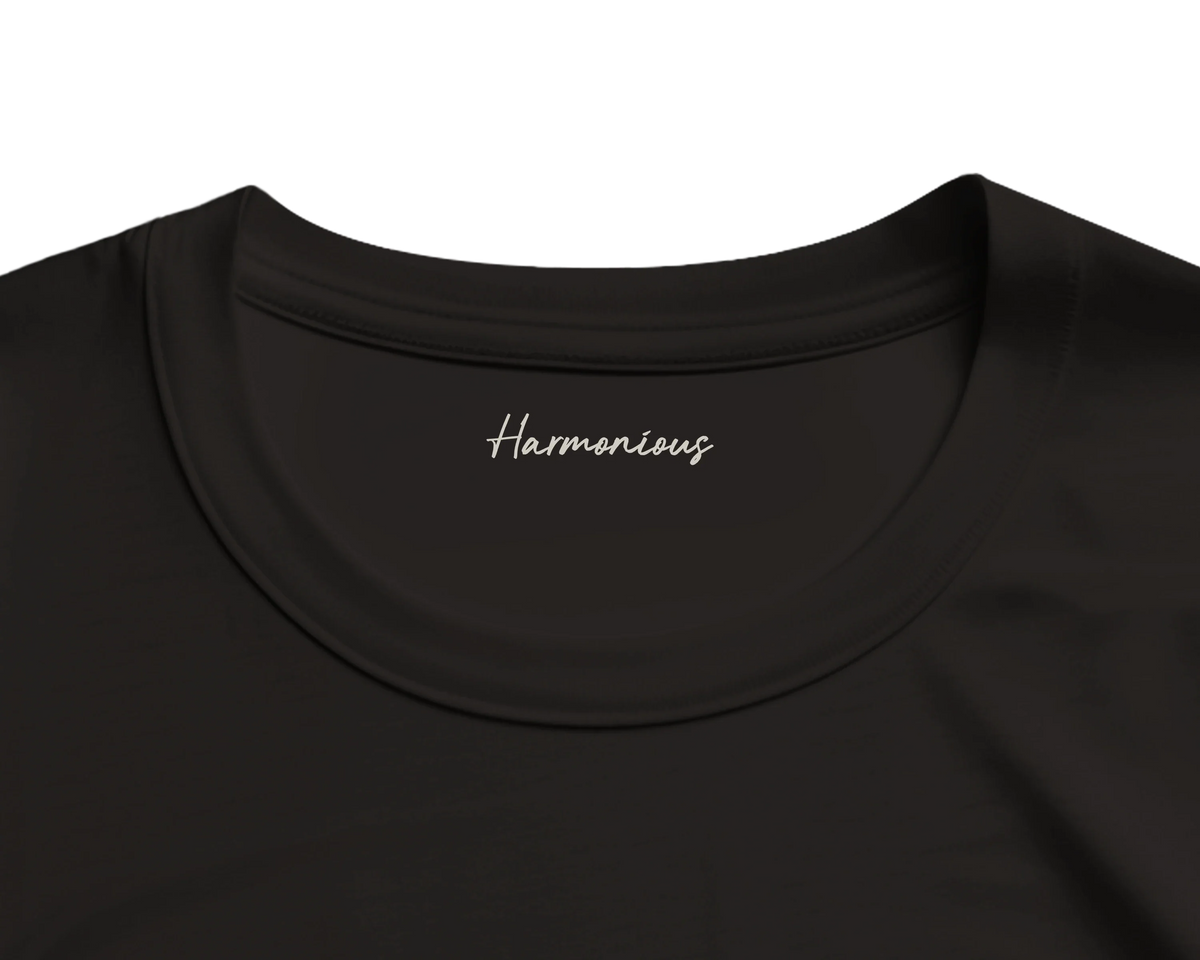 Harmonious - "Underwater Flight" T-shirt Deep Black 2