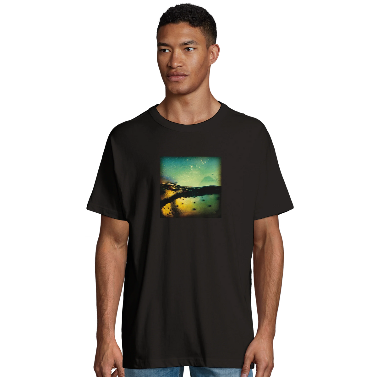 Harmonious - "Underwater Flight" T-shirt Deep Black 4