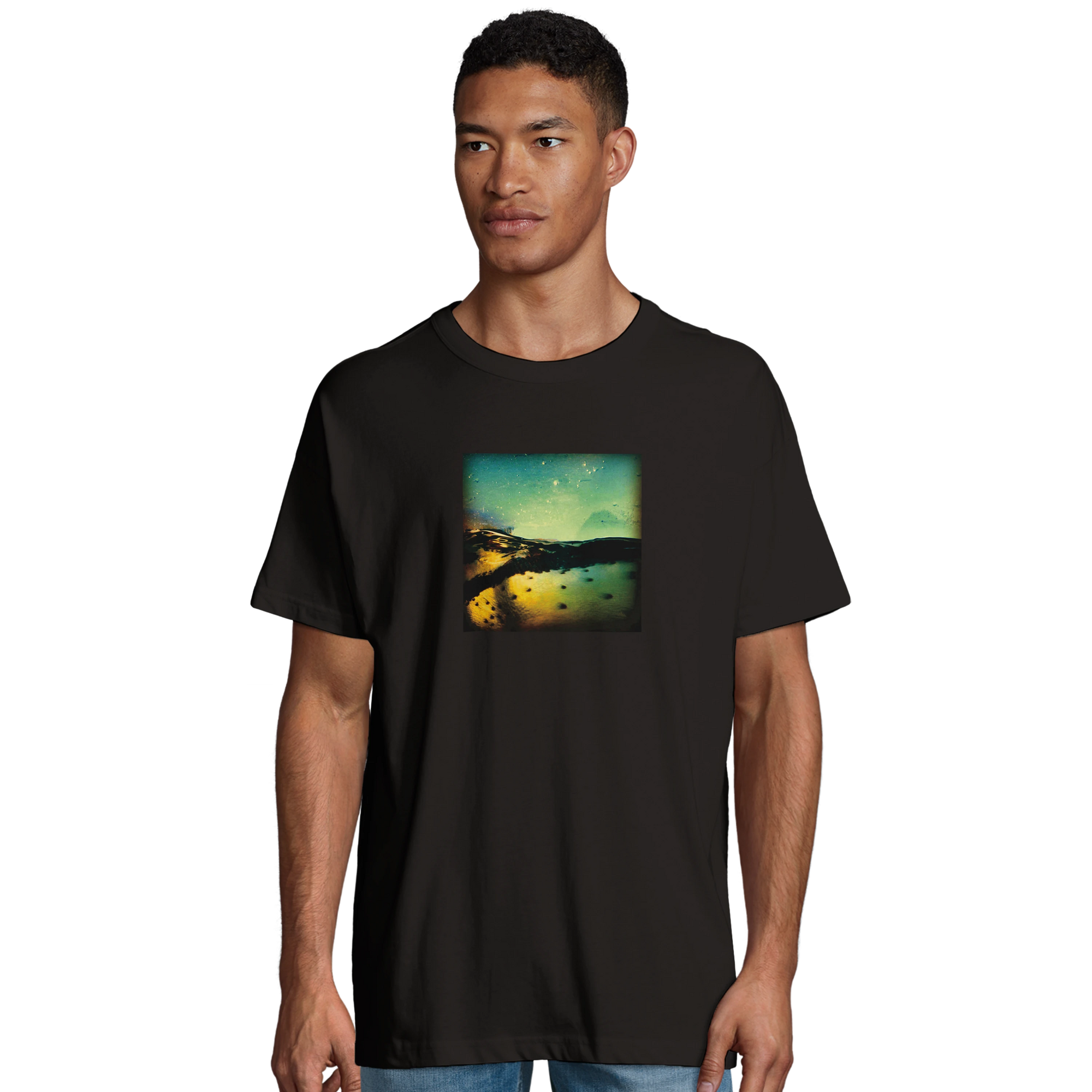 Harmonious - "Underwater Flight" T-shirt Deep Black 4