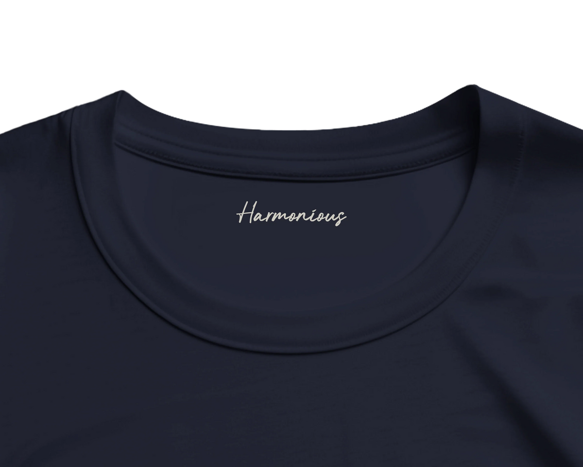 Harmonious - "Underwater Flight" T-shirt French Navy 2
