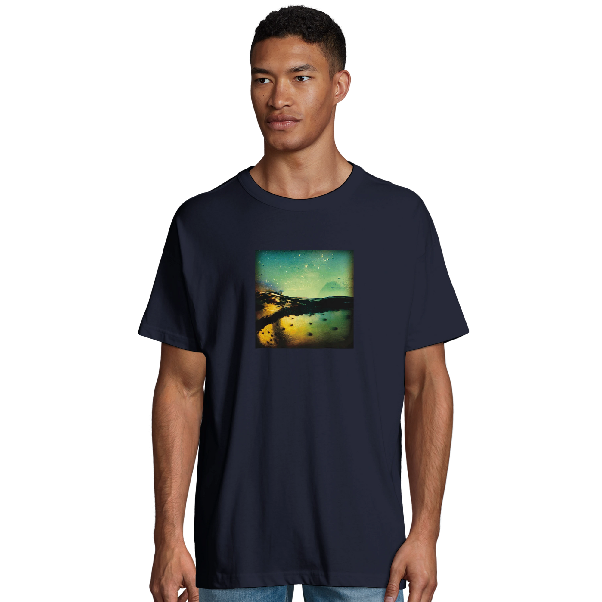 Harmonious - "Underwater Flight" T-shirt French Navy 4
