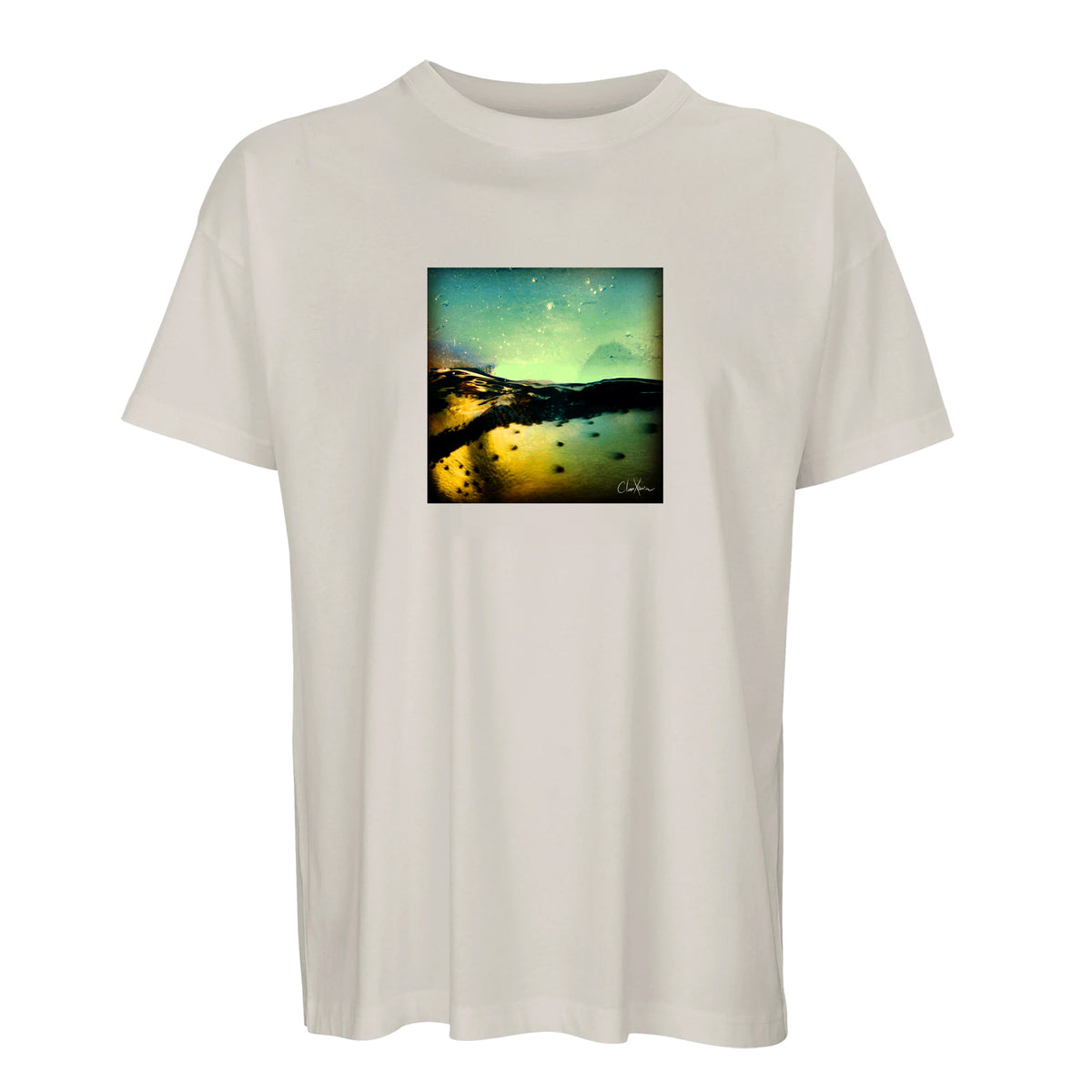 Harmonious - "Underwater Flight" T-shirt Off White 1