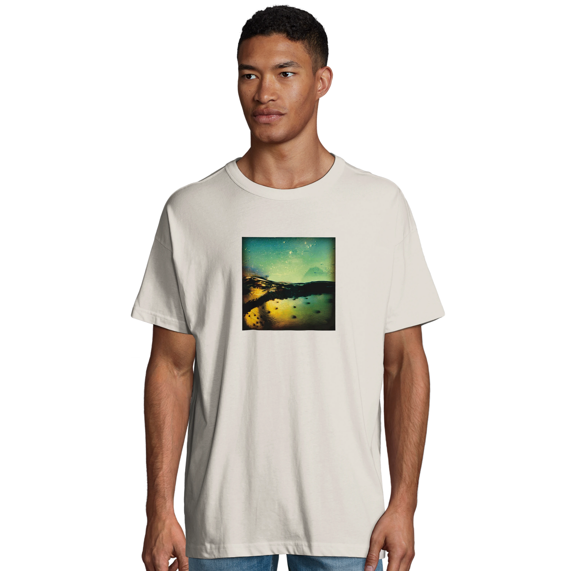 Harmonious - "Underwater Flight" T-shirt Off White 4