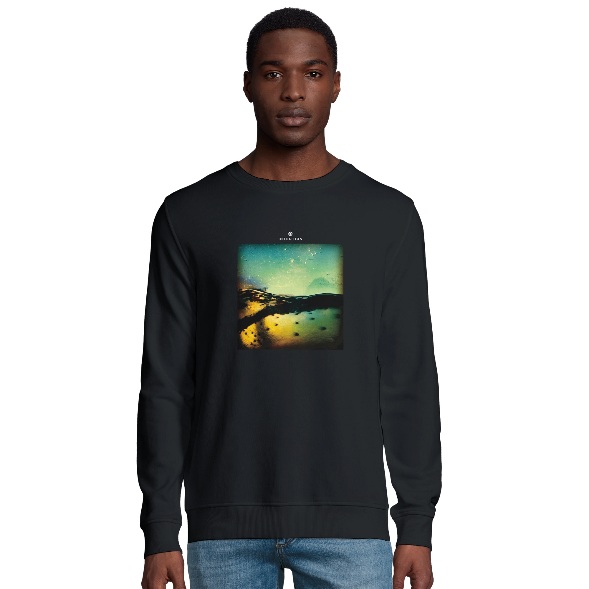 Harmonious - "Underwater Flight" Sweatshirt Black 3