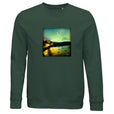 Harmonious - "Underwater Flight" Sweatshirt Bottle Green 1