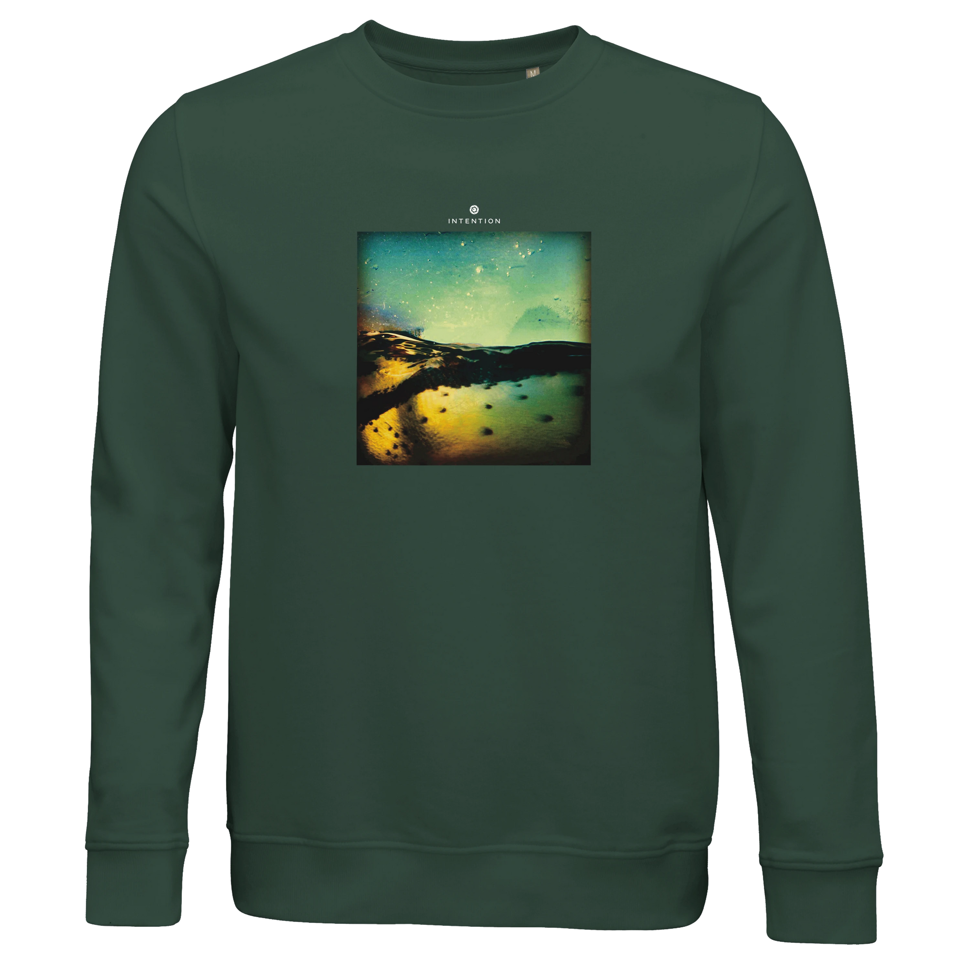 Harmonious - "Underwater Flight" Sweatshirt Bottle Green 1