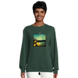 Harmonious - "Underwater Flight" Sweatshirt Bottle Green 5