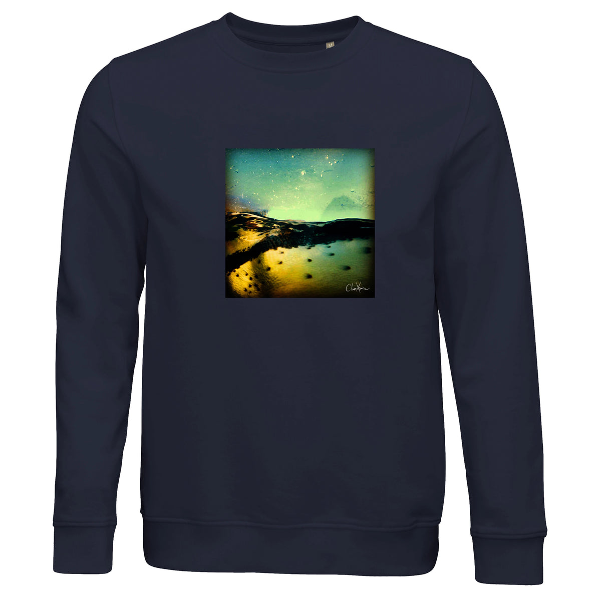 Harmonious - "Underwater Flight" Sweatshirt French Navy 1