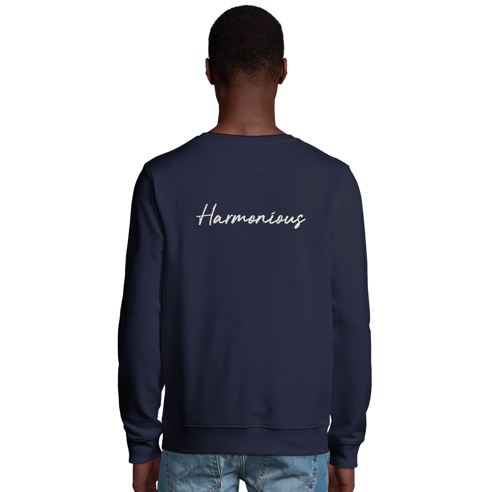 Harmonious - "Underwater Flight" Sweatshirt French Navy 4