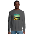 Harmonious - "Underwater Flight" Sweatshirt Grey Melange 3