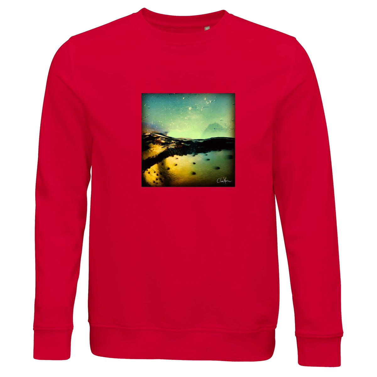 Harmonious - "Underwater Flight" Sweatshirt Red 1