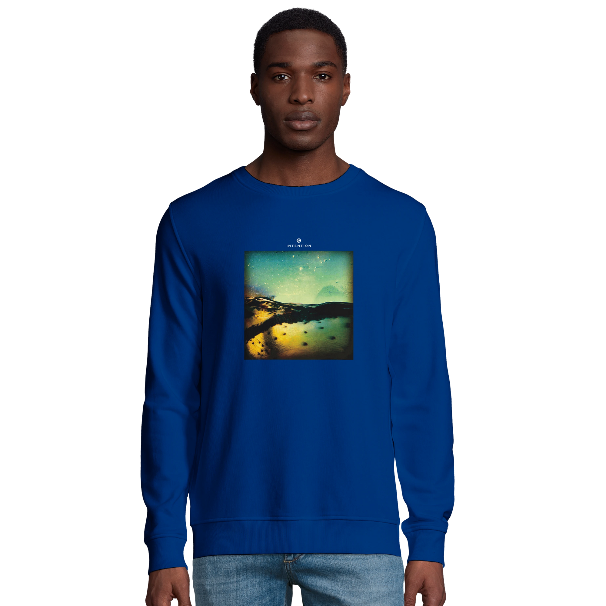 Harmonious - "Underwater Flight" Sweatshirt Royal Blue 3
