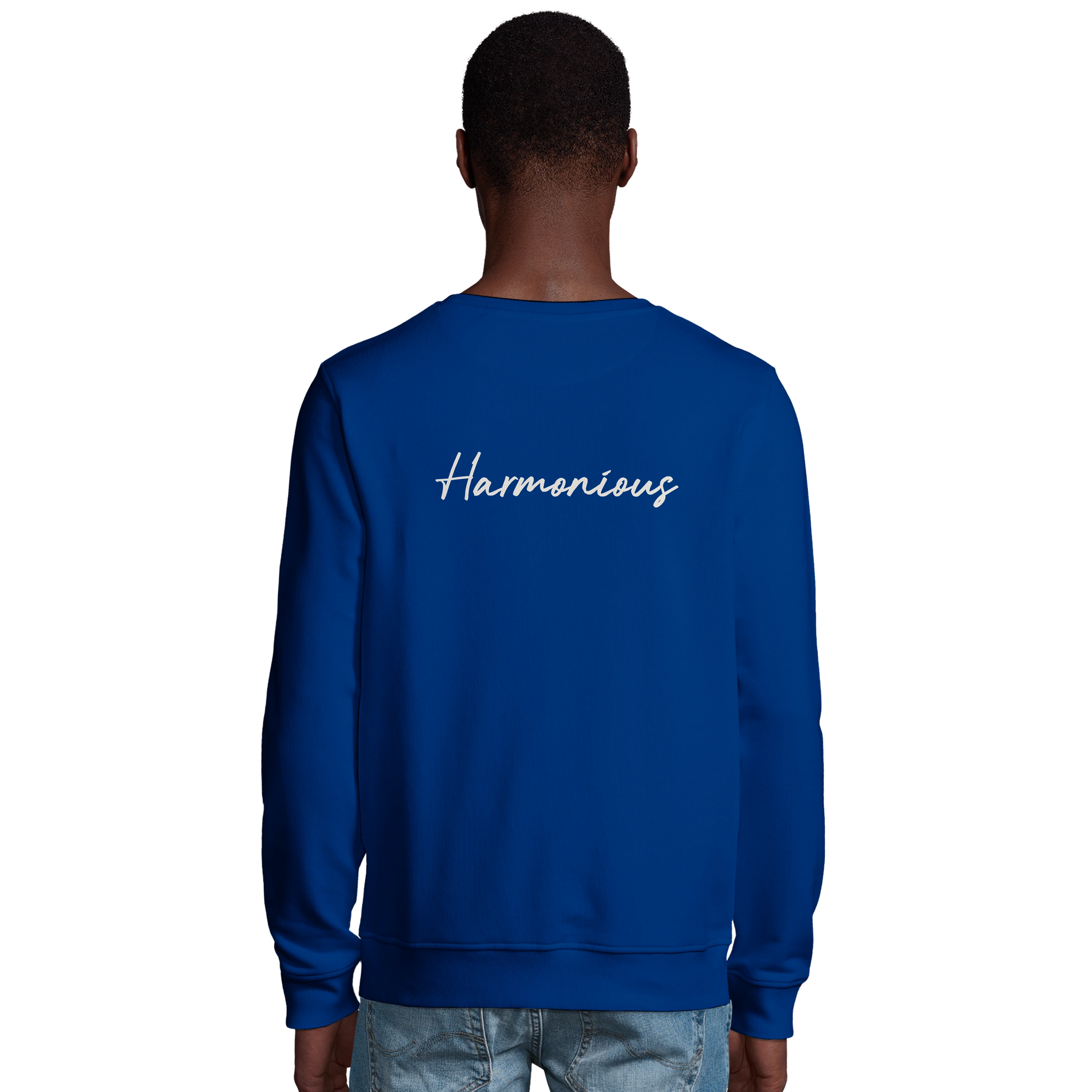 Harmonious - "Underwater Flight" Sweatshirt Royal Blue 4