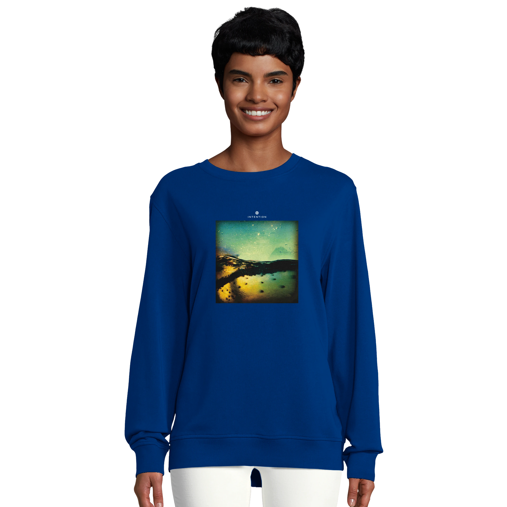 Harmonious - "Underwater Flight" Sweatshirt Royal Blue 5