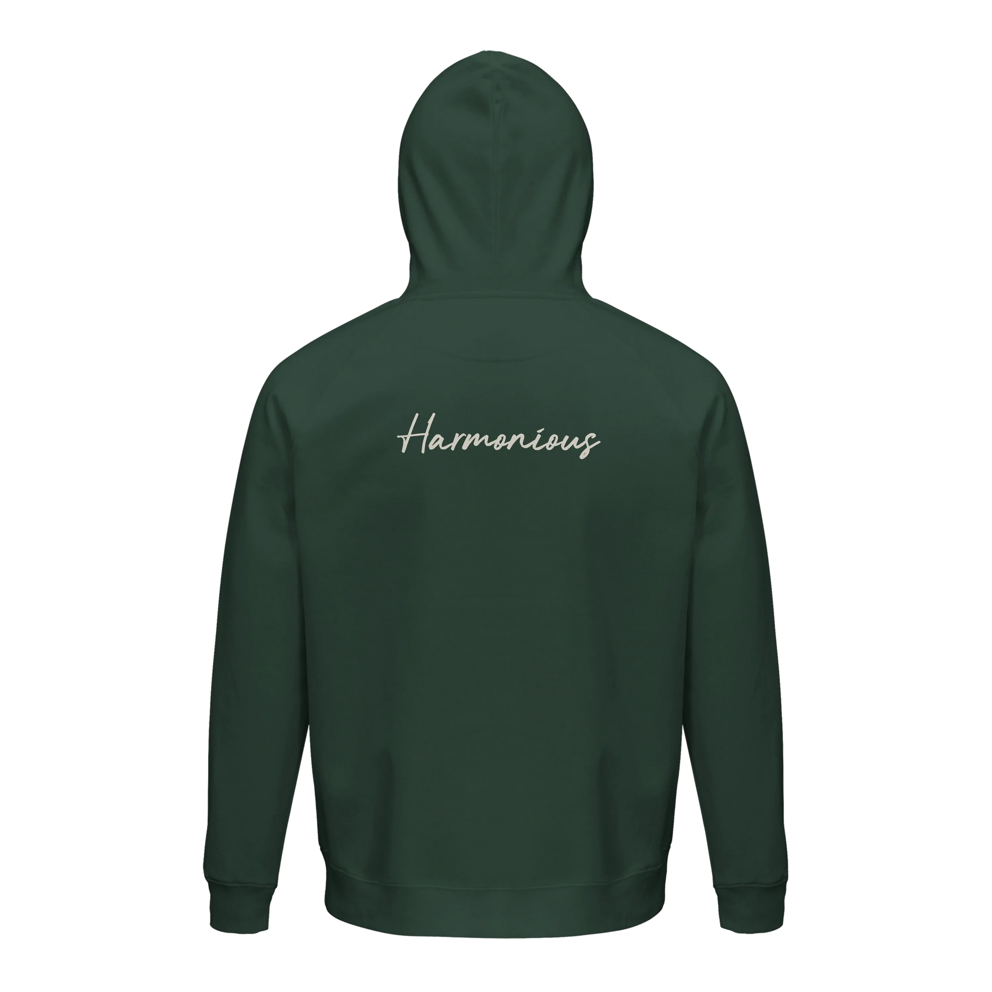 Harmonious - "Underwater Flight" Hoodie Bottle Green 2