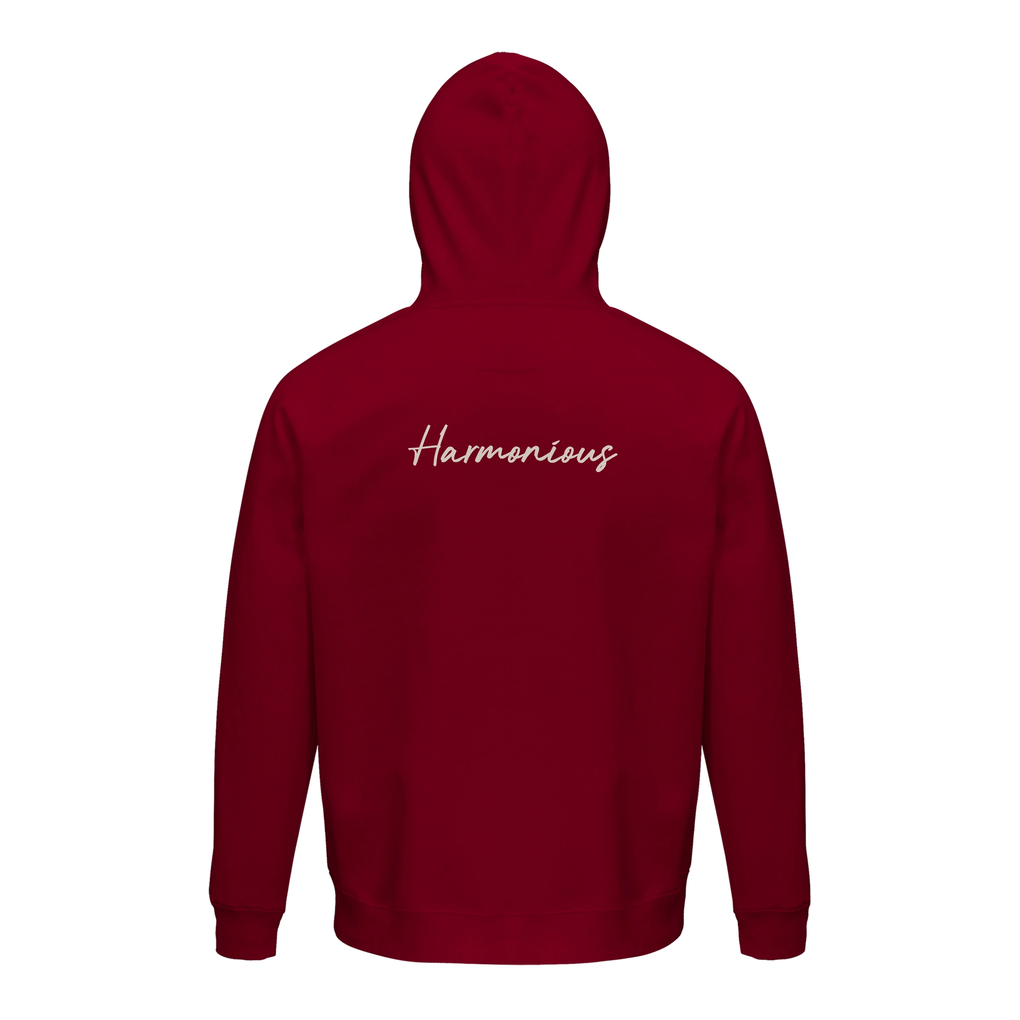 Harmonious - "Underwater Flight" Hoodie Burgundy 2