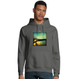 Harmonious - "Underwater Flight" Hoodie charcoal melange 3