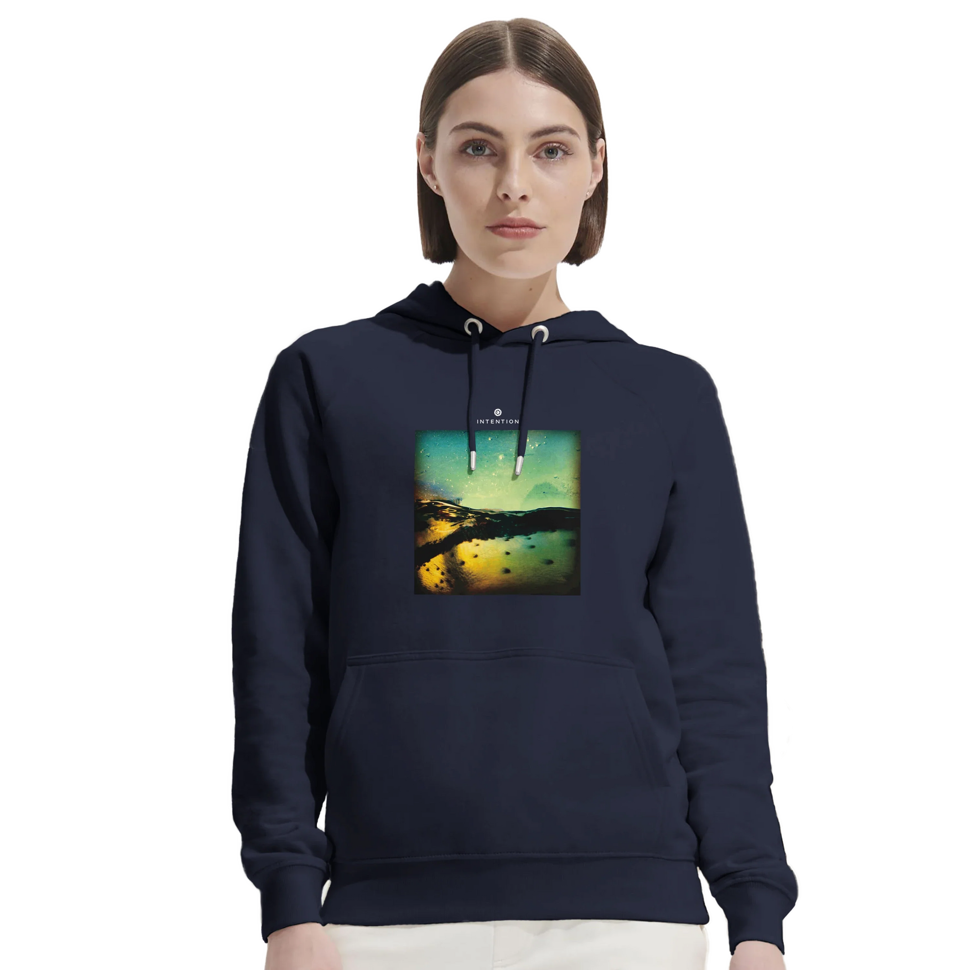 Harmonious - "Underwater Flight" Hoodie French Navy 5