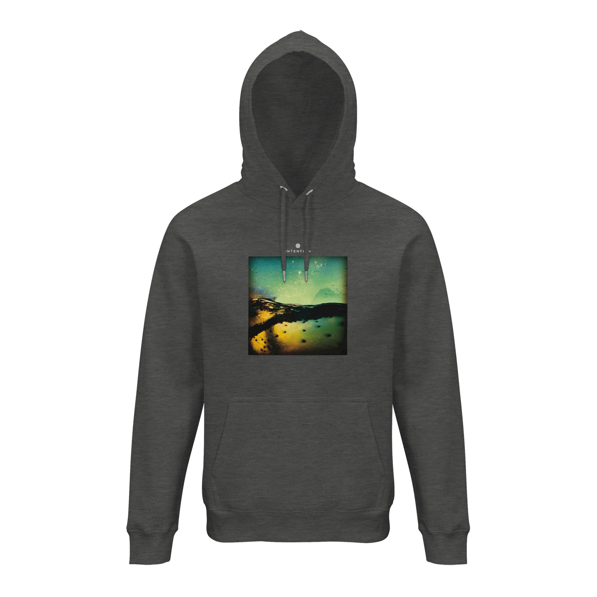 Harmonious - "Underwater Flight" Hoodie Grey Melange 1
