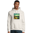 Harmonious - "Underwater Flight" Hoodie Off White 3